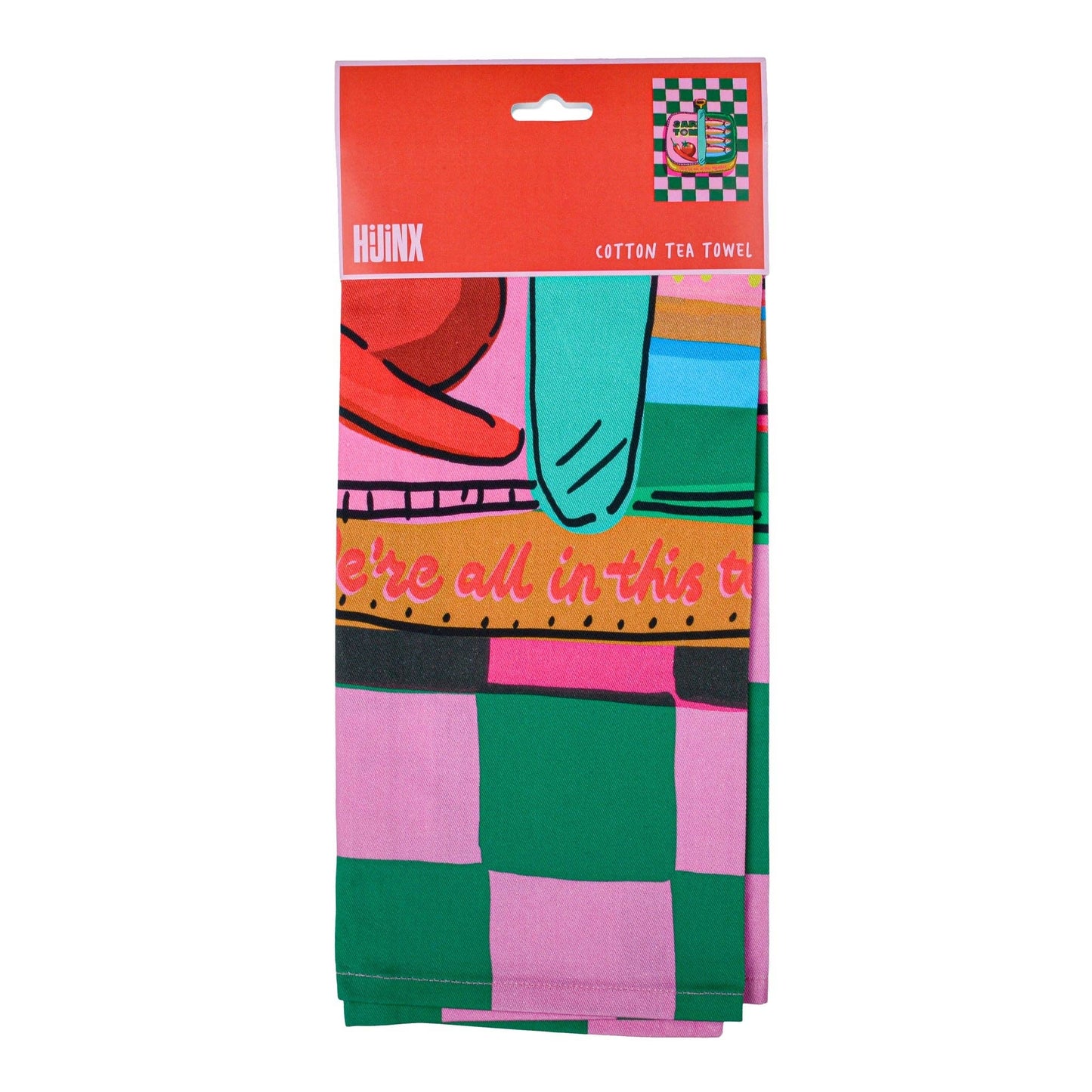 Designworks Collective | Hijinx Tea Towel | Sardines