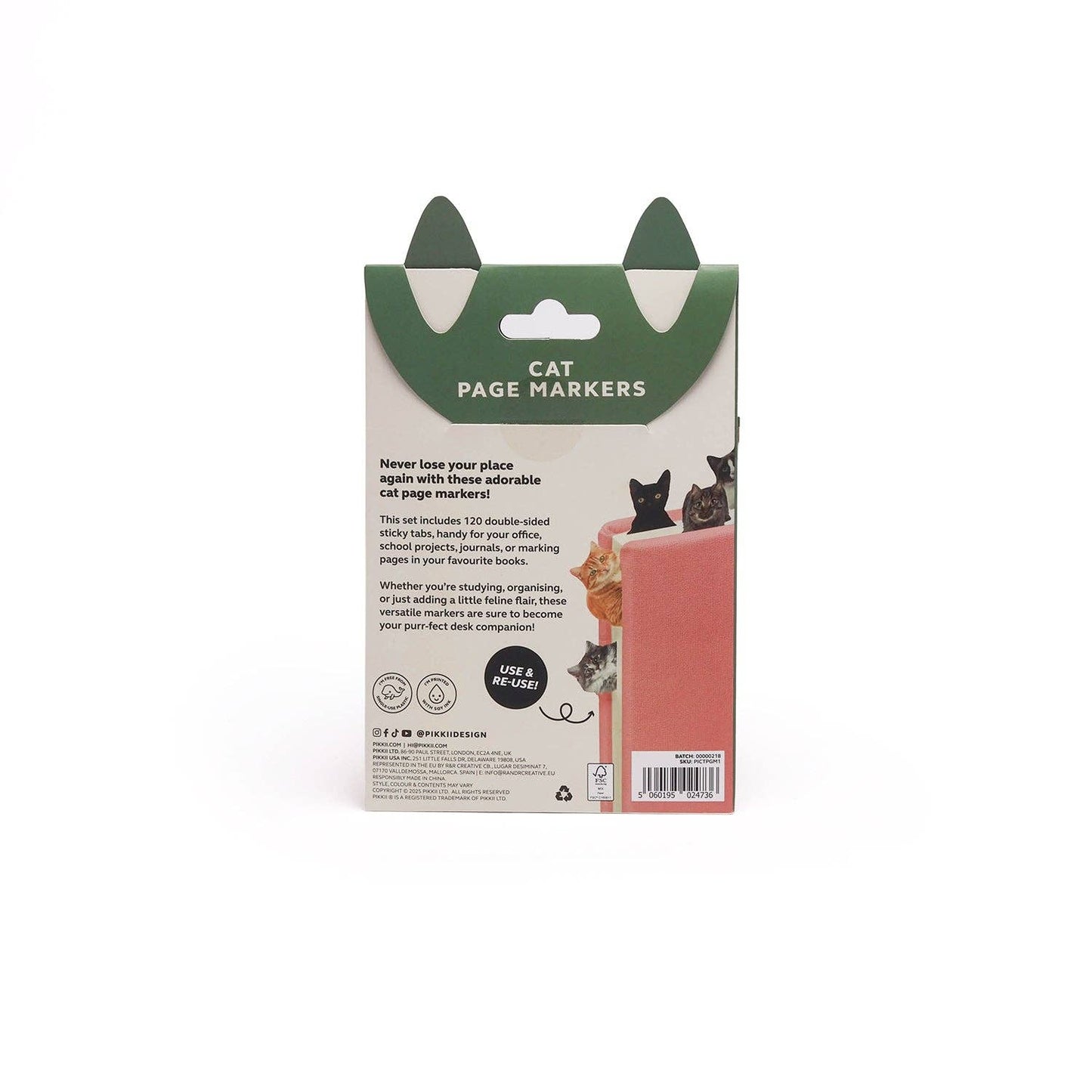 Pikkii | Cat Page Markers