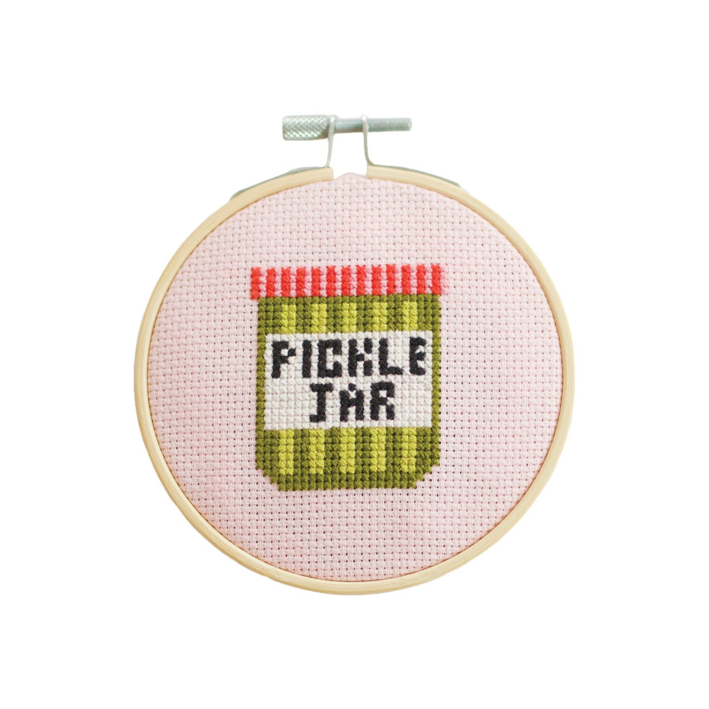 Cotton Clara | Pickle Jar | Cross Stitch Kit