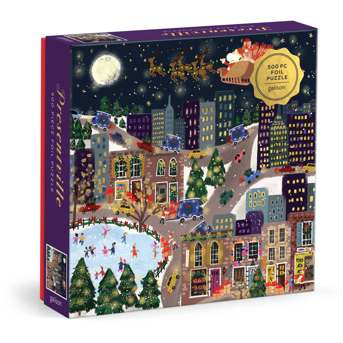 Jigsaw | 500 Piece Foil Puzzle | Joy Laforme Presentville
