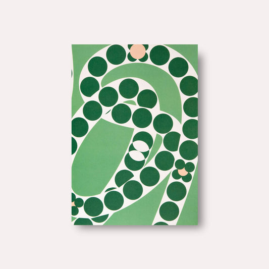 The Completist | Slimline Notebook: Dot Grid | Damson