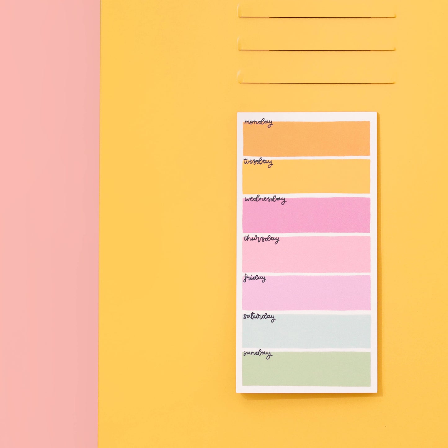 Oh, Laura | To Do List Pad | Colourful Days
