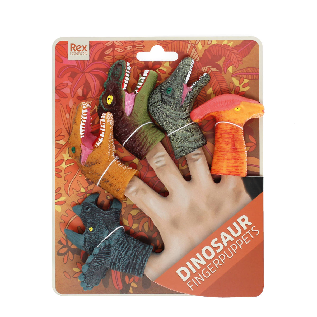 Rex - in store Only - Dino finger puppets