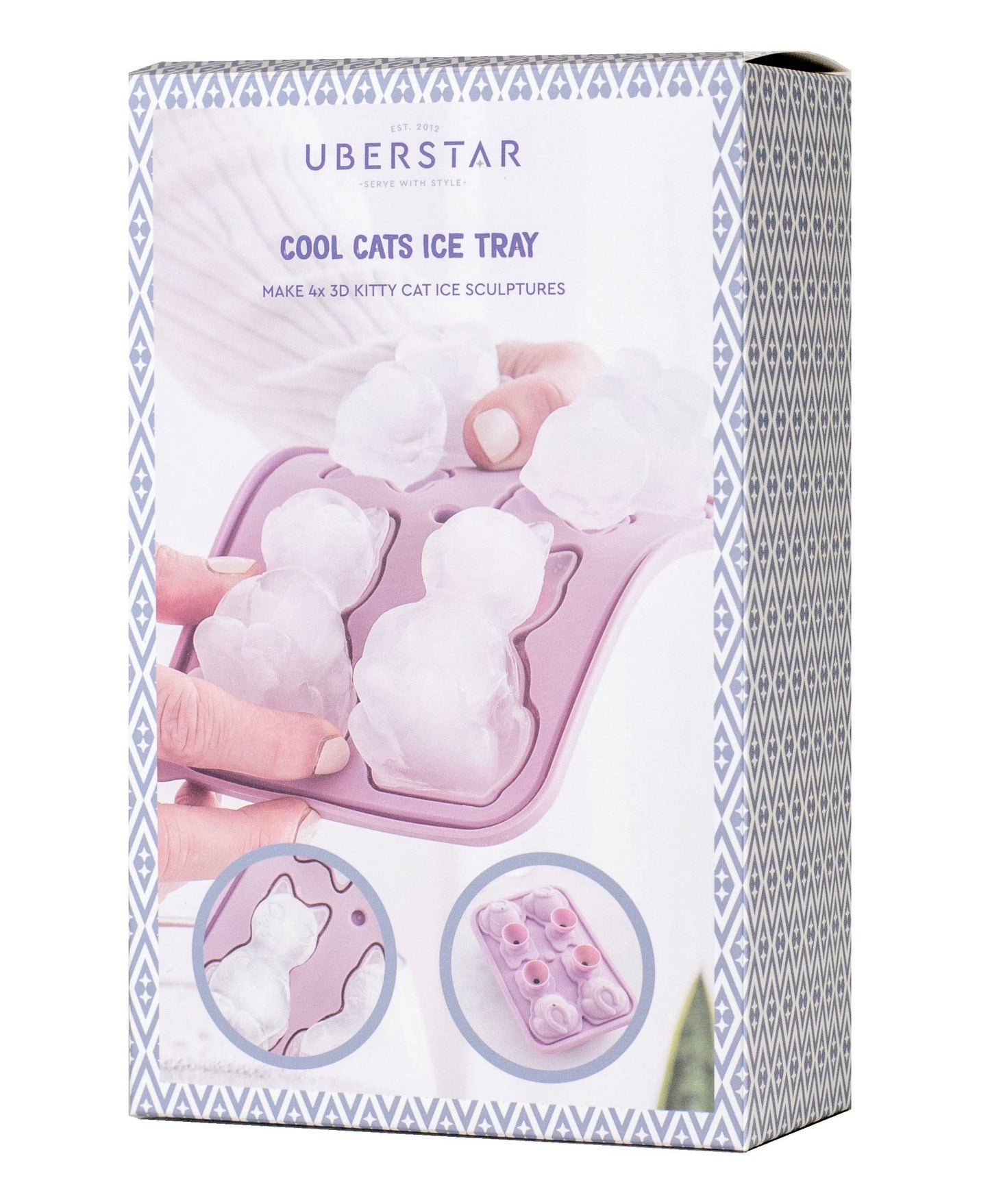 UBERSTAR | Silicone Cool Cat 3D Ice Cube Tray