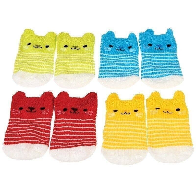 Rex | Set of 4 Baby Socks | Kitten