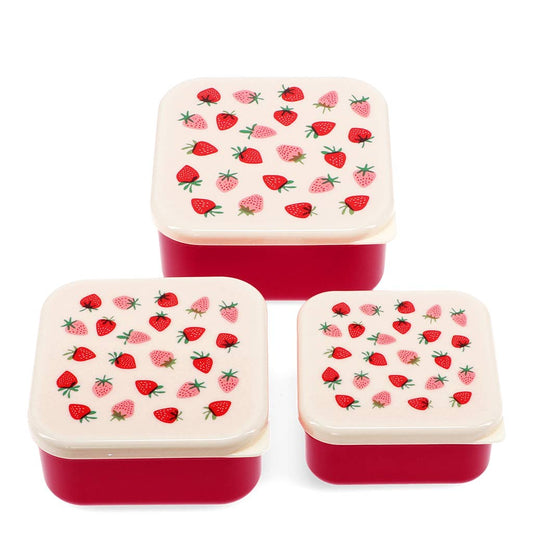 Rex | Set of 3 Snack Boxes | Strawberry