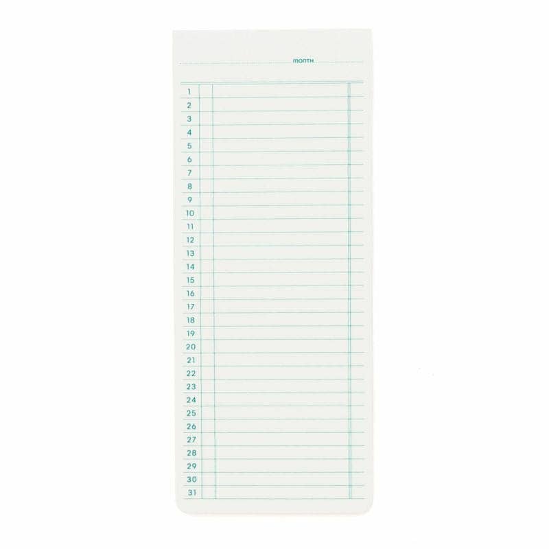 Penco | Sticky Memo Pad Monthly | Yellow