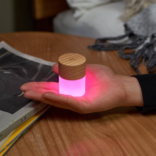 Gingko Design | Mini Lemelia Night Light | White Ash