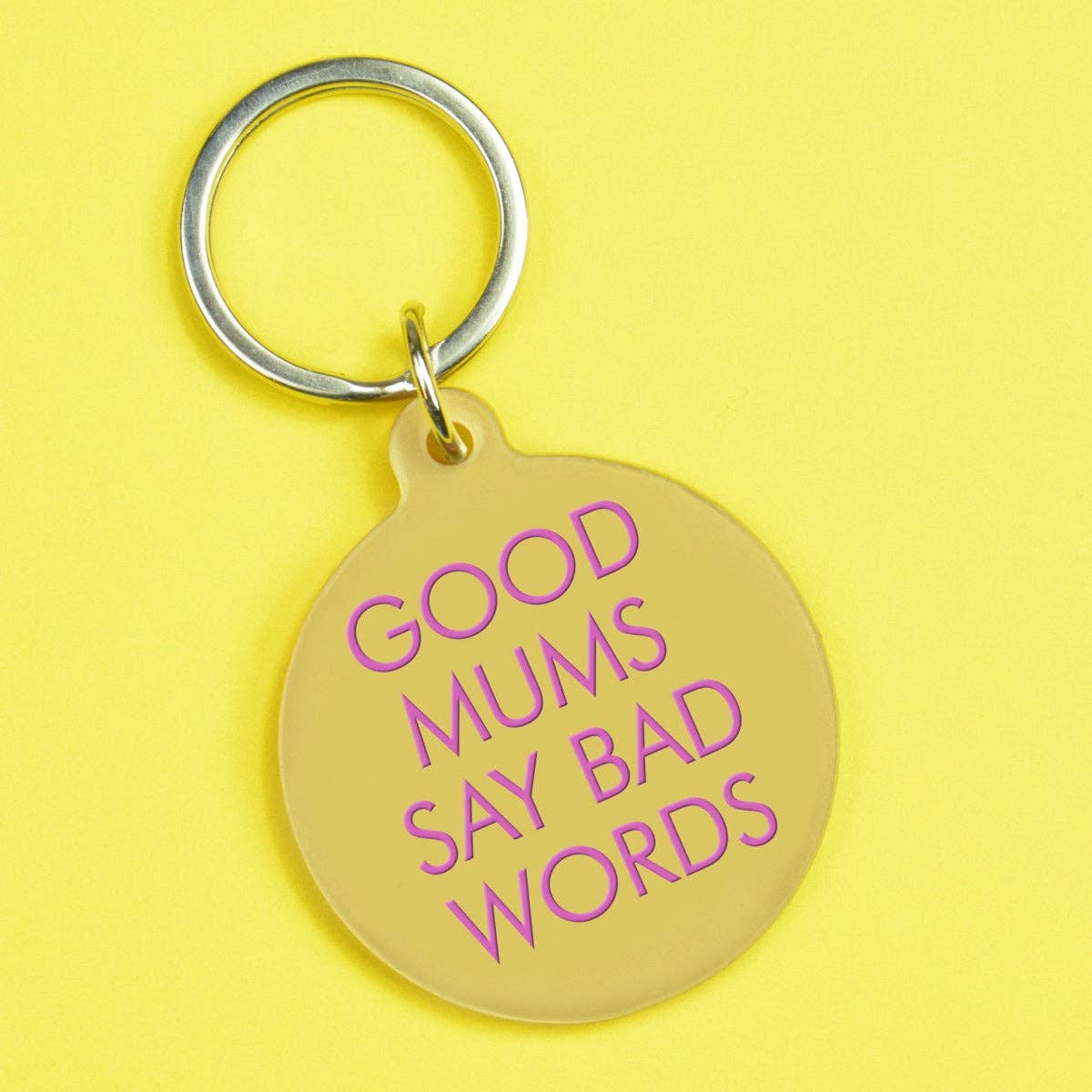 Flamingo Candles | Keytag | Good Mums Say Bad Words