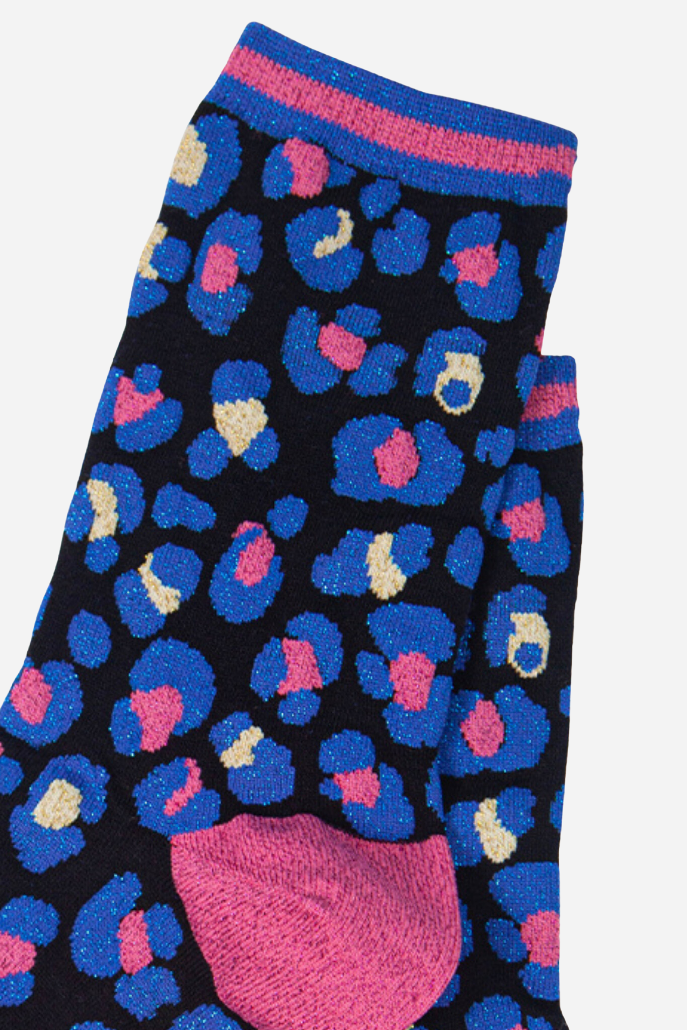 Sock Talk | Women's Leopard Print Ankle Socks Animal Print