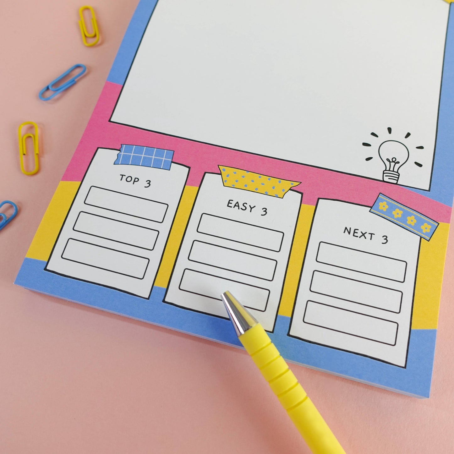 Sunshine Lane | A5 Brain Dump Notepad