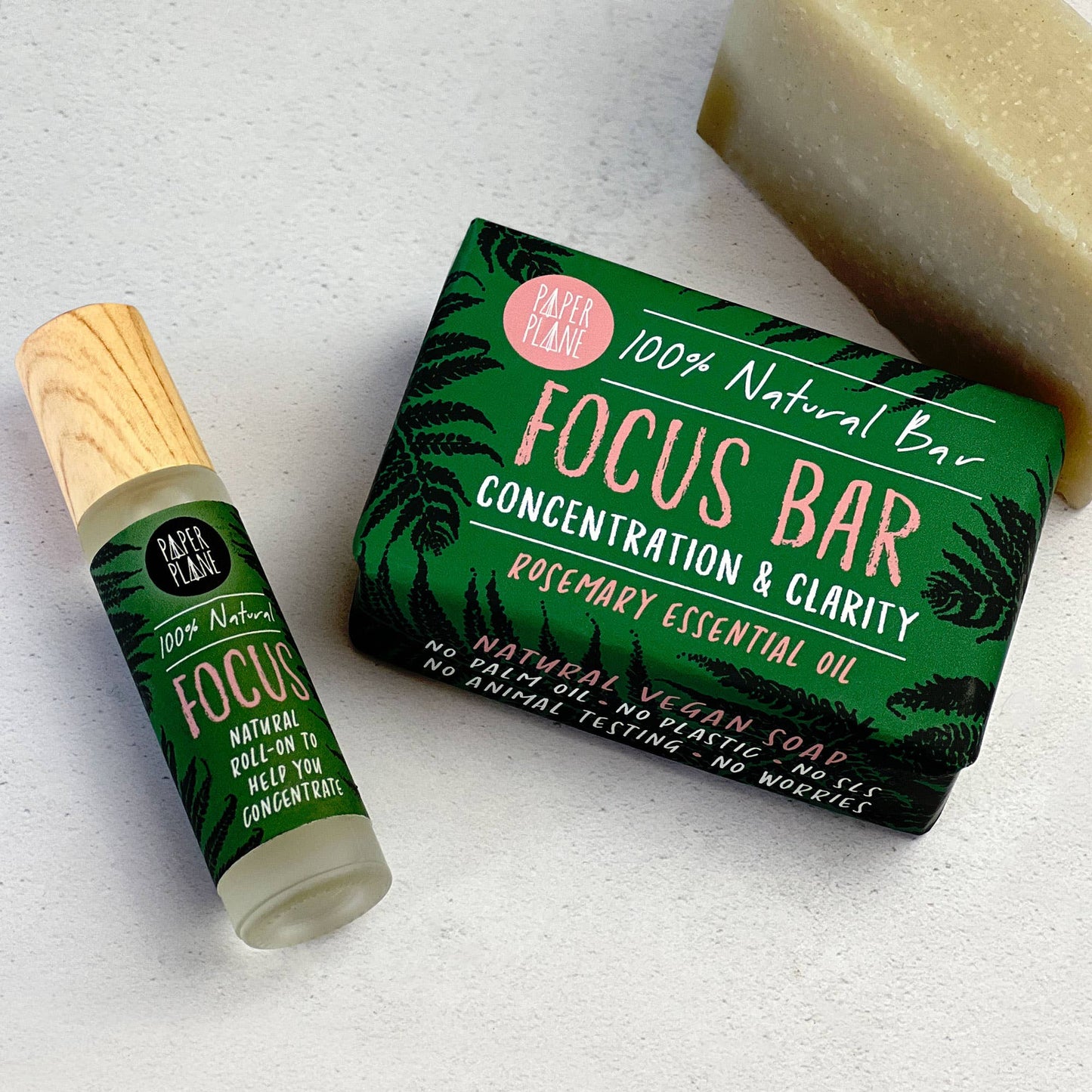 Paper Plane | Focus Rosemary Soap Bar