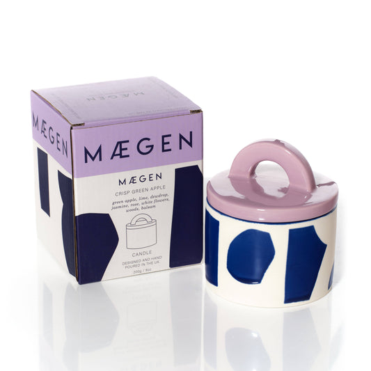MÆGEN | Pablo Pots Candle | Crisp Green Apple