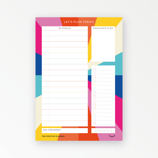 Positive Planner | A5 Daily Desk Notepad