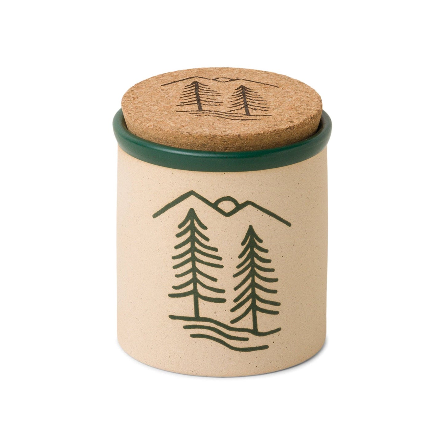 Designworks Collective | Paddywax | Cypress & Fir Dune Candle - Dark Green