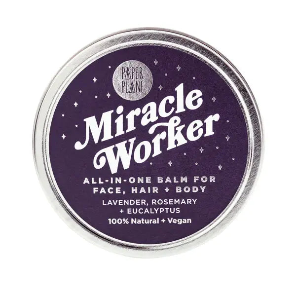 Paper Plane | Miracle Worker | 100% Natural Vegan All-In-One Balm