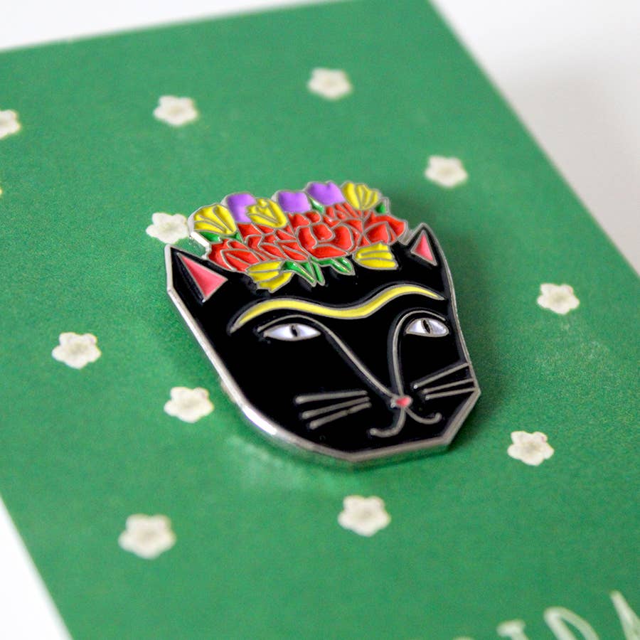 Niaski | Enamel Pin | Frida Catlo