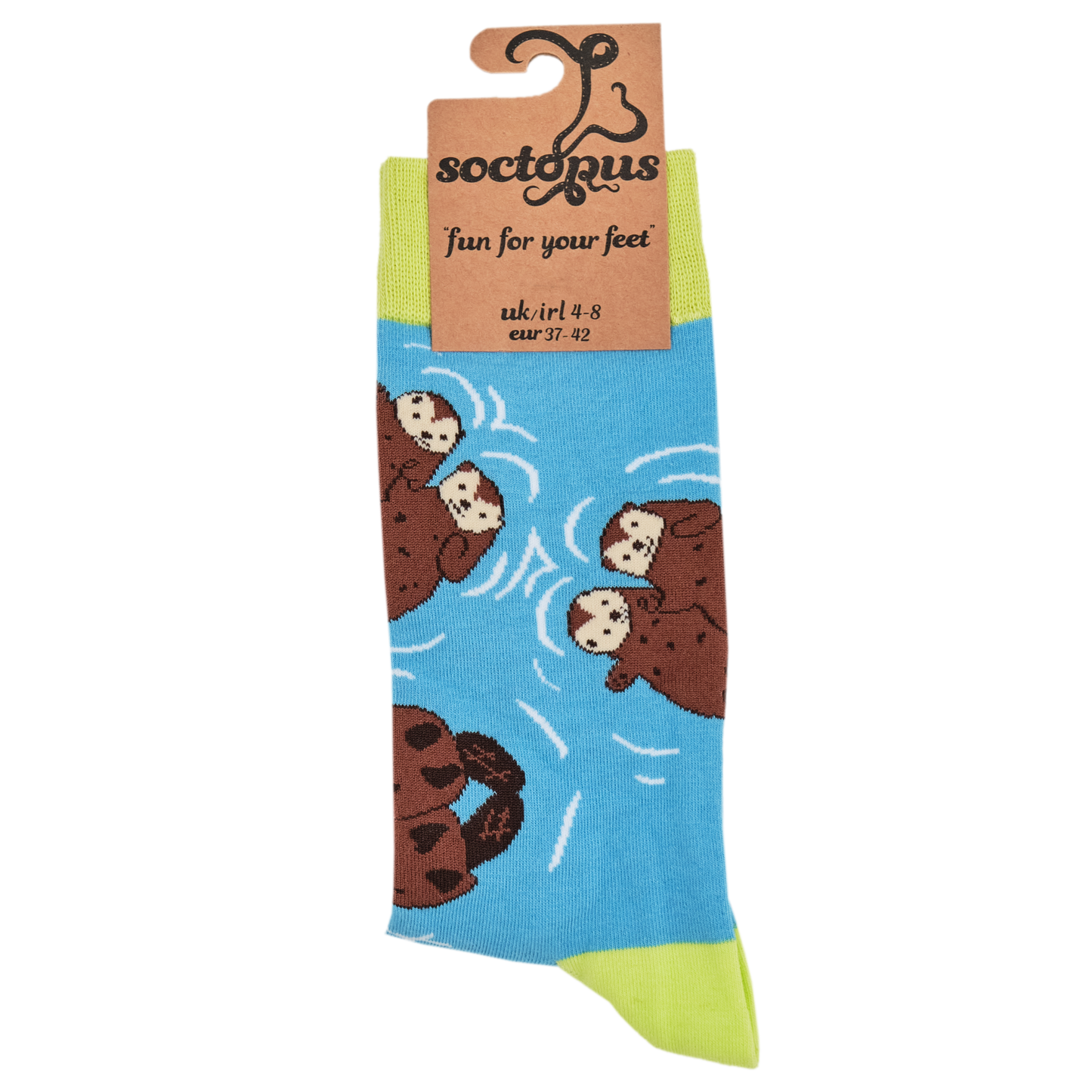 Socktopus | Otter - Til Death Do Us Part | Aqua | | L UK 9-12