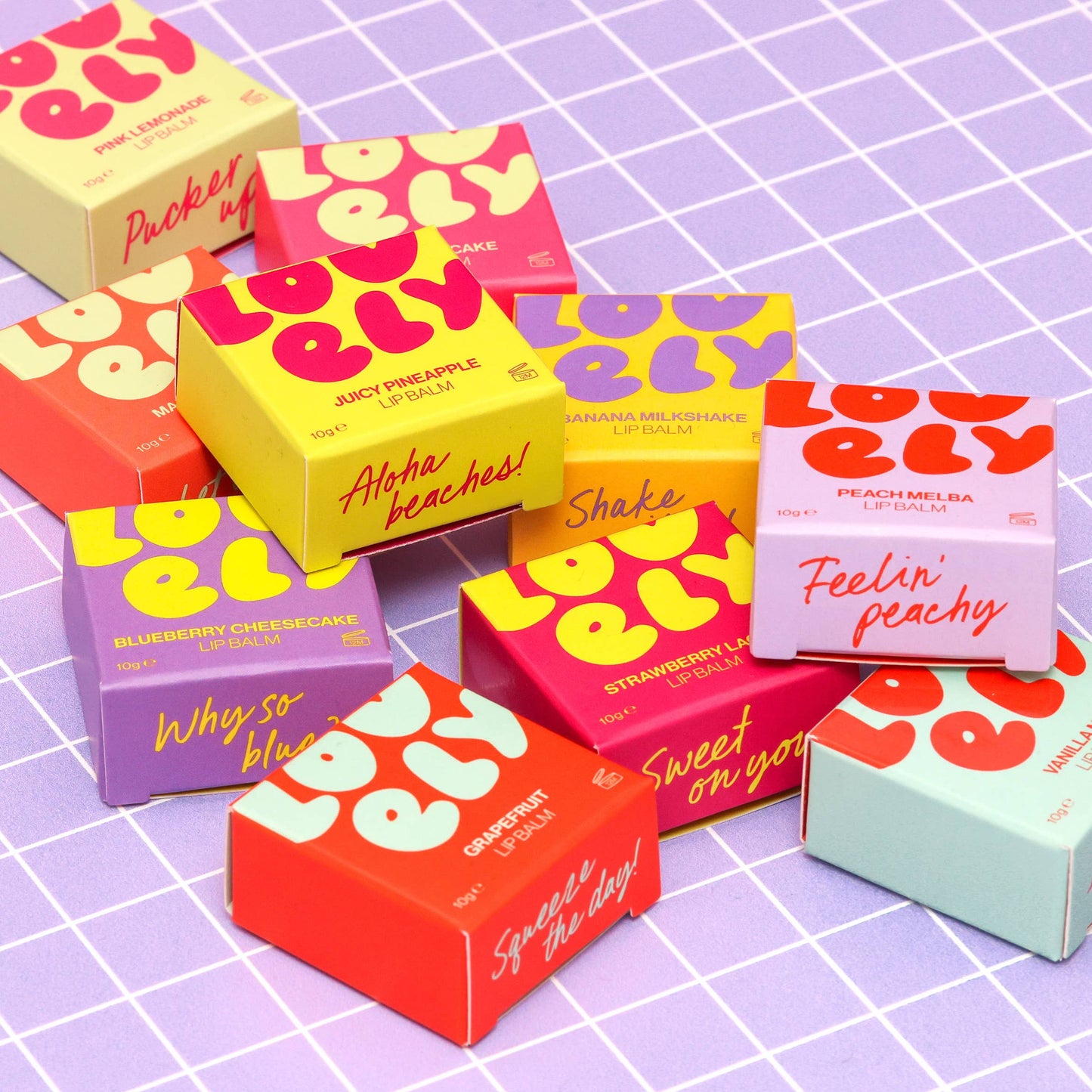 Lovely Skincare | Peach Melba | Lip Balm