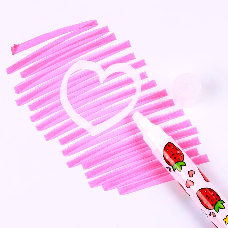 Puckator Ltd | Foodiemals Scented Erasable Highlighter | Set of 6