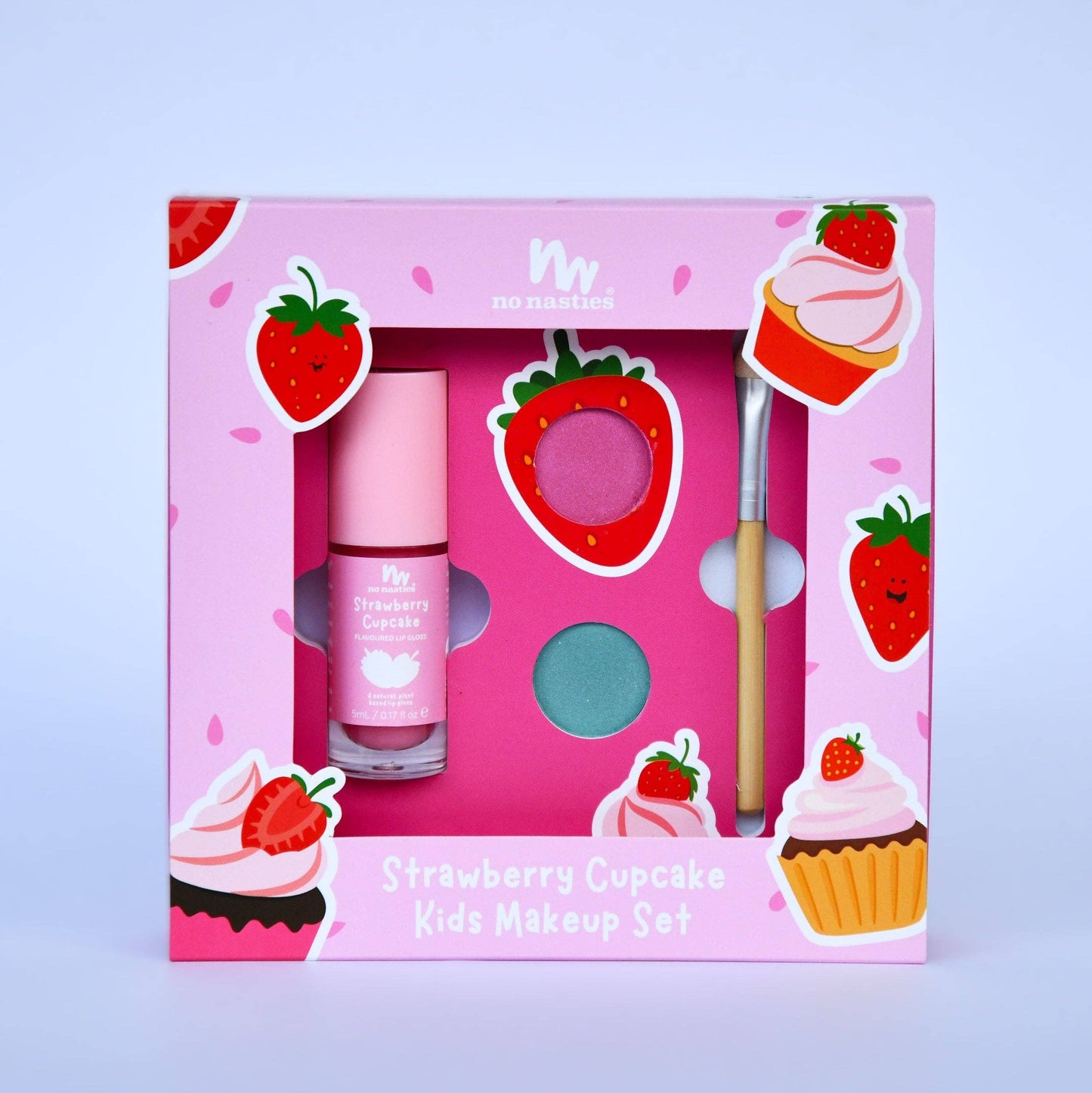 No Nasties | Strawberry Cupcake Gift Set