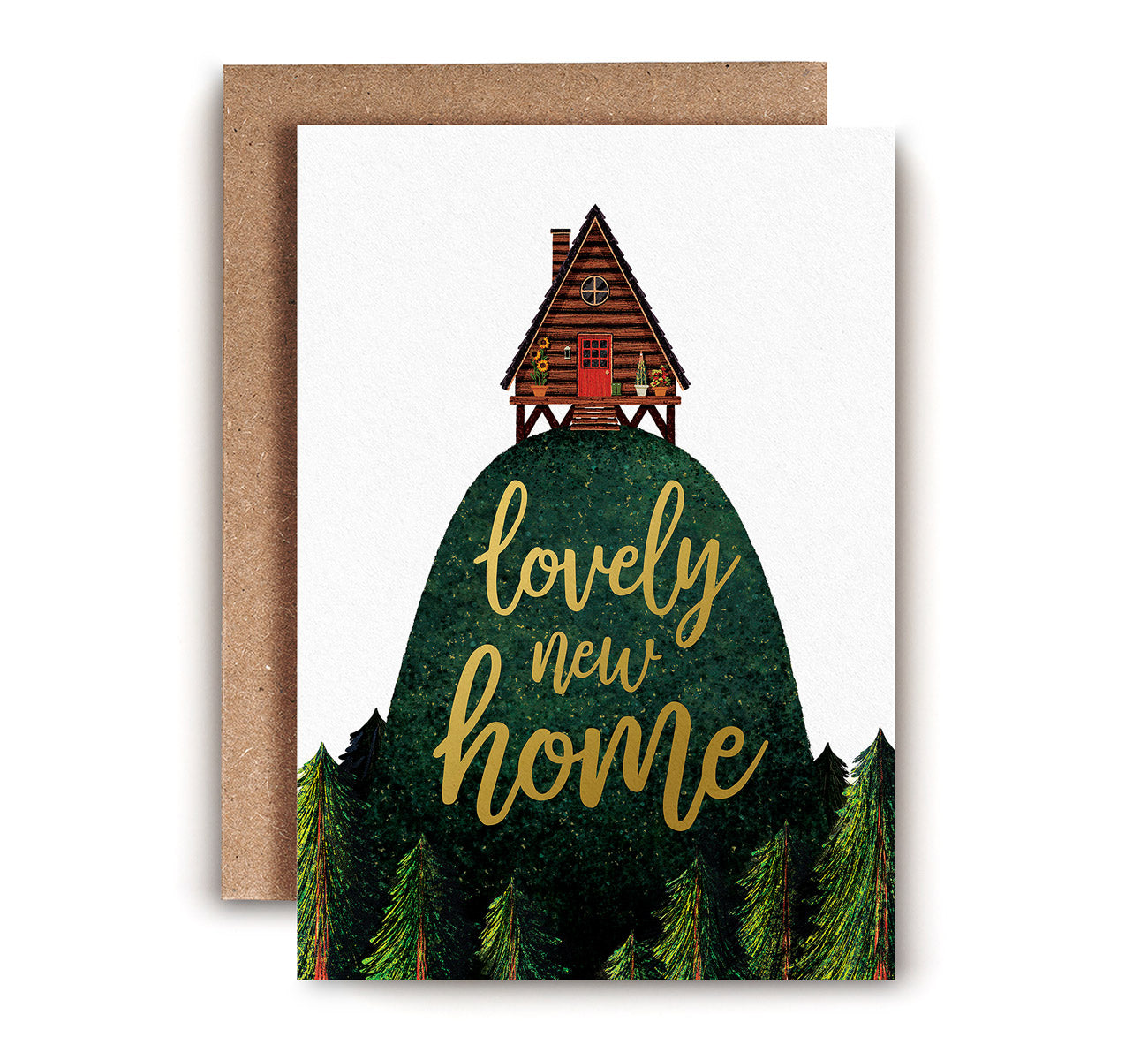 Greetings Card | "Lovely new Home"