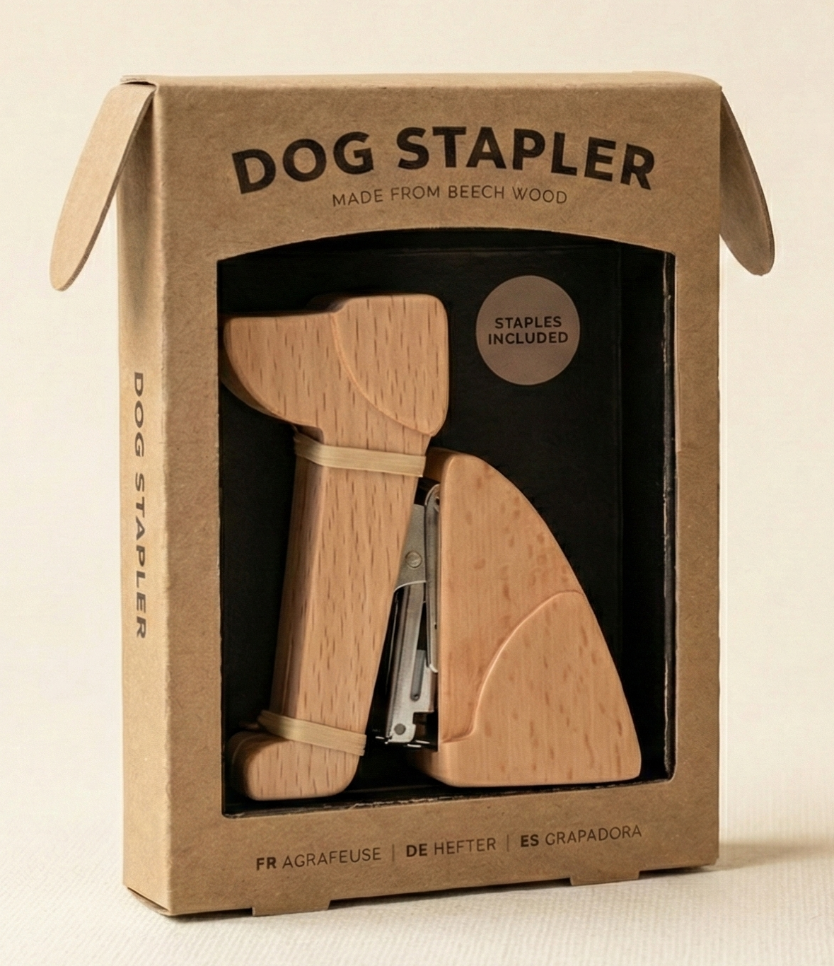Pikkii | Wooden Dog Stapler