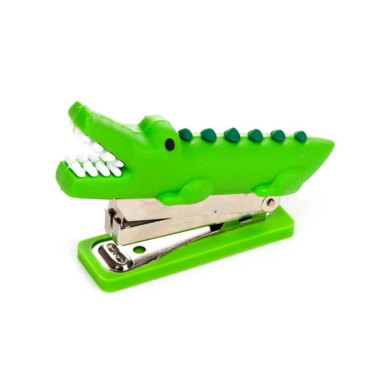 Puckator Ltd | Inkredible Crocodile Shaped Mini Stapler