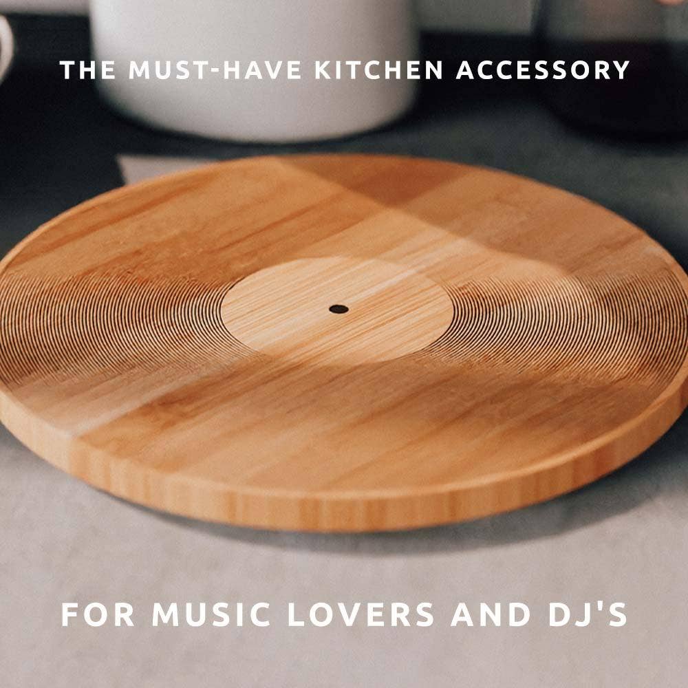 Pikkii | 12" Record Bamboo Chopping Board