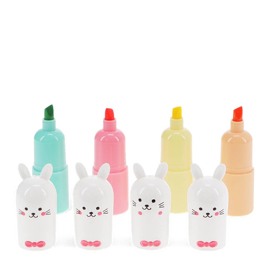 Rex | Set of 4 Bunny Mini highlighters
