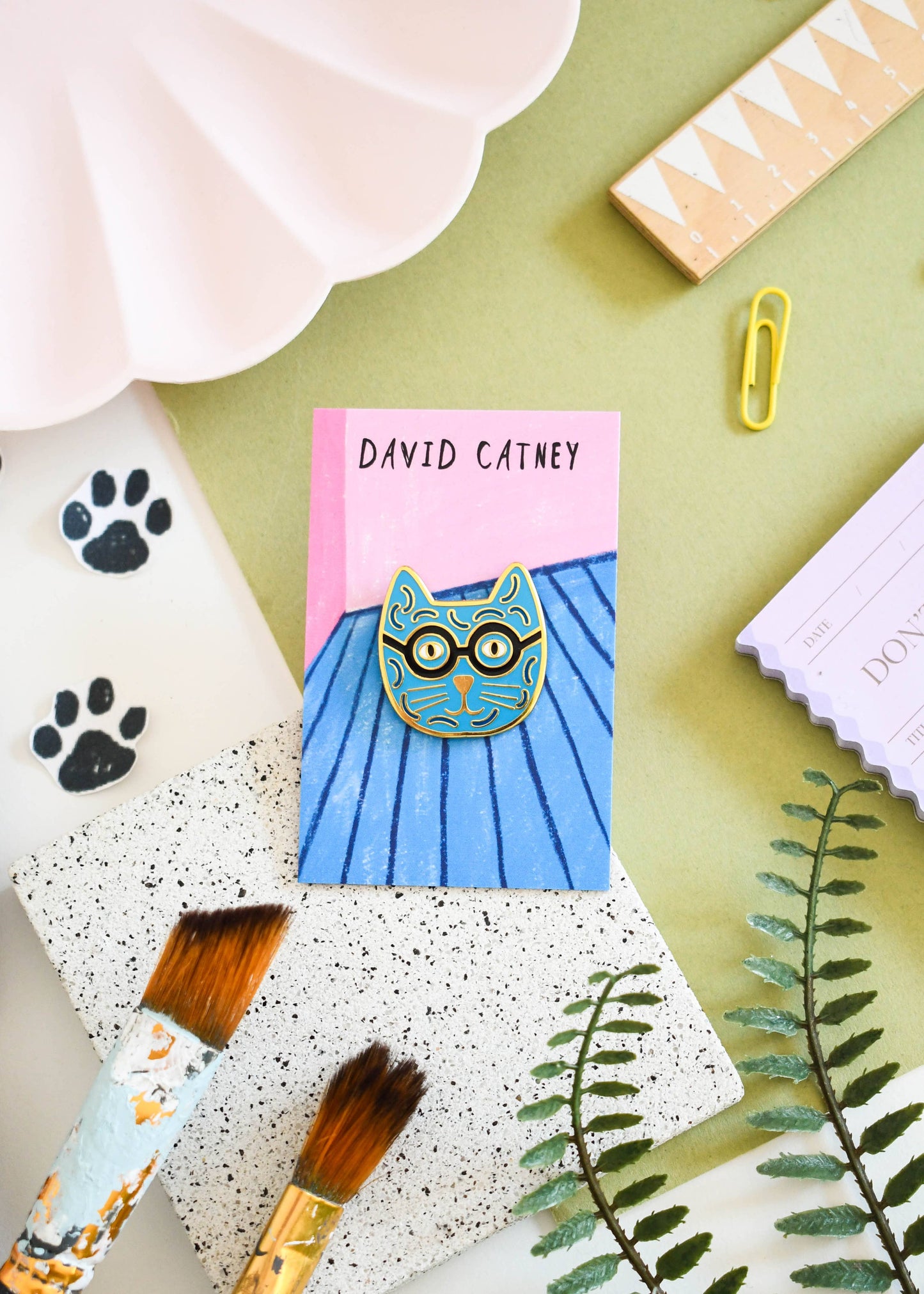 Niaski | Enamel Pin | David Catney