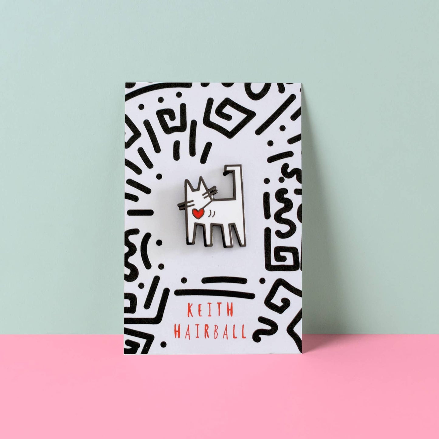 Niaski | Enamel Pin | Keith Hairball