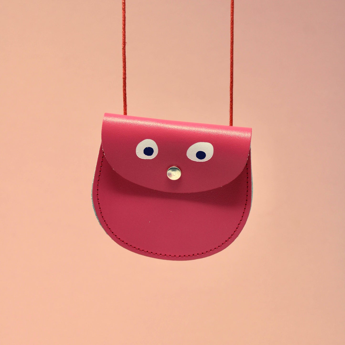 Ark |  Googly Eye String Purse | Cornflower Blue