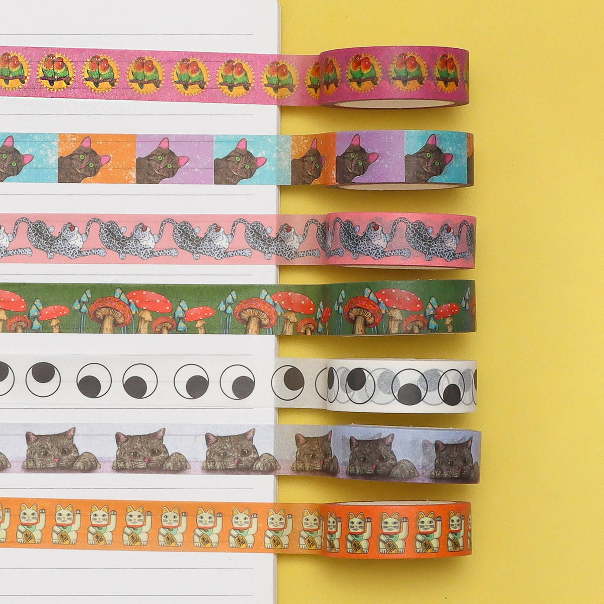 Fawn & Thistle | Washi Tape | Love Birds