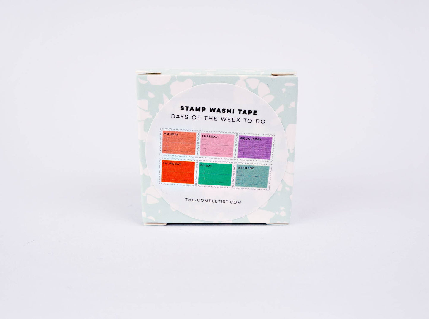 The Completist | Stamp Washi Tape | Pastel Days of the Week