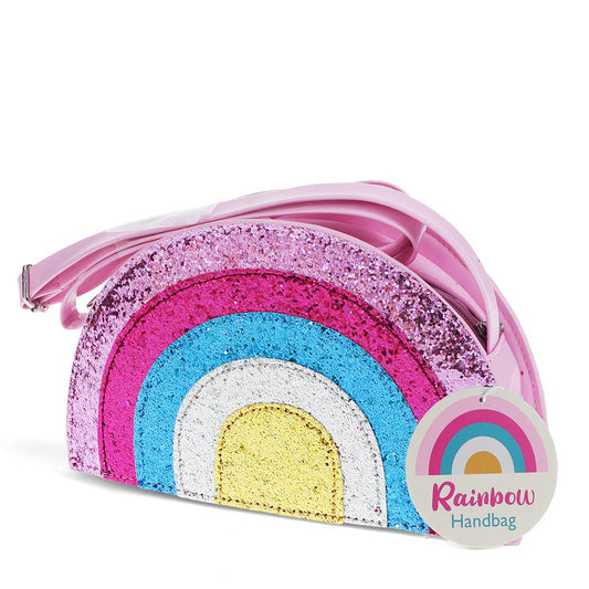 Rex | Rainbow Glitter handbag