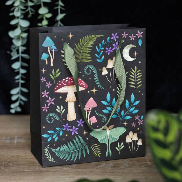 Medium Gift Bag | Dark Forest Print
