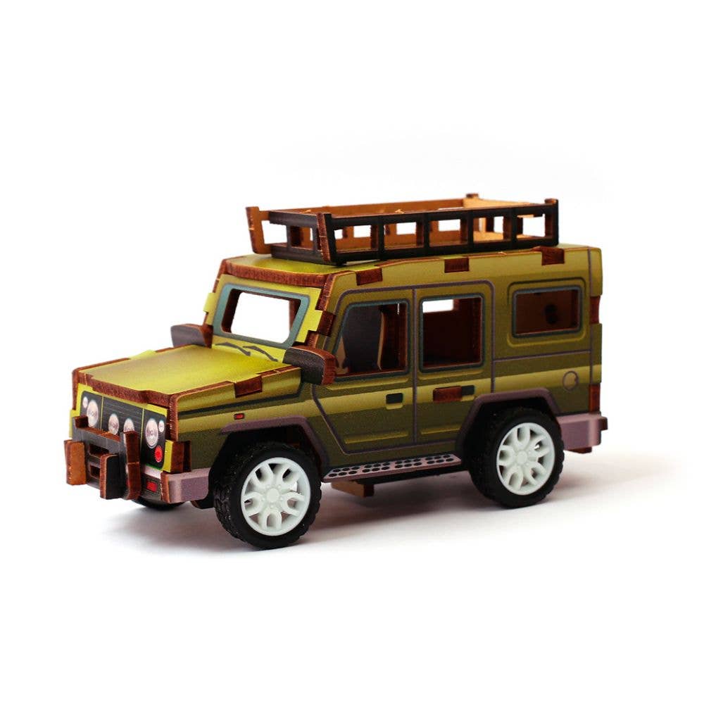 Graine Creative | Wooden 3D Model | Jeep