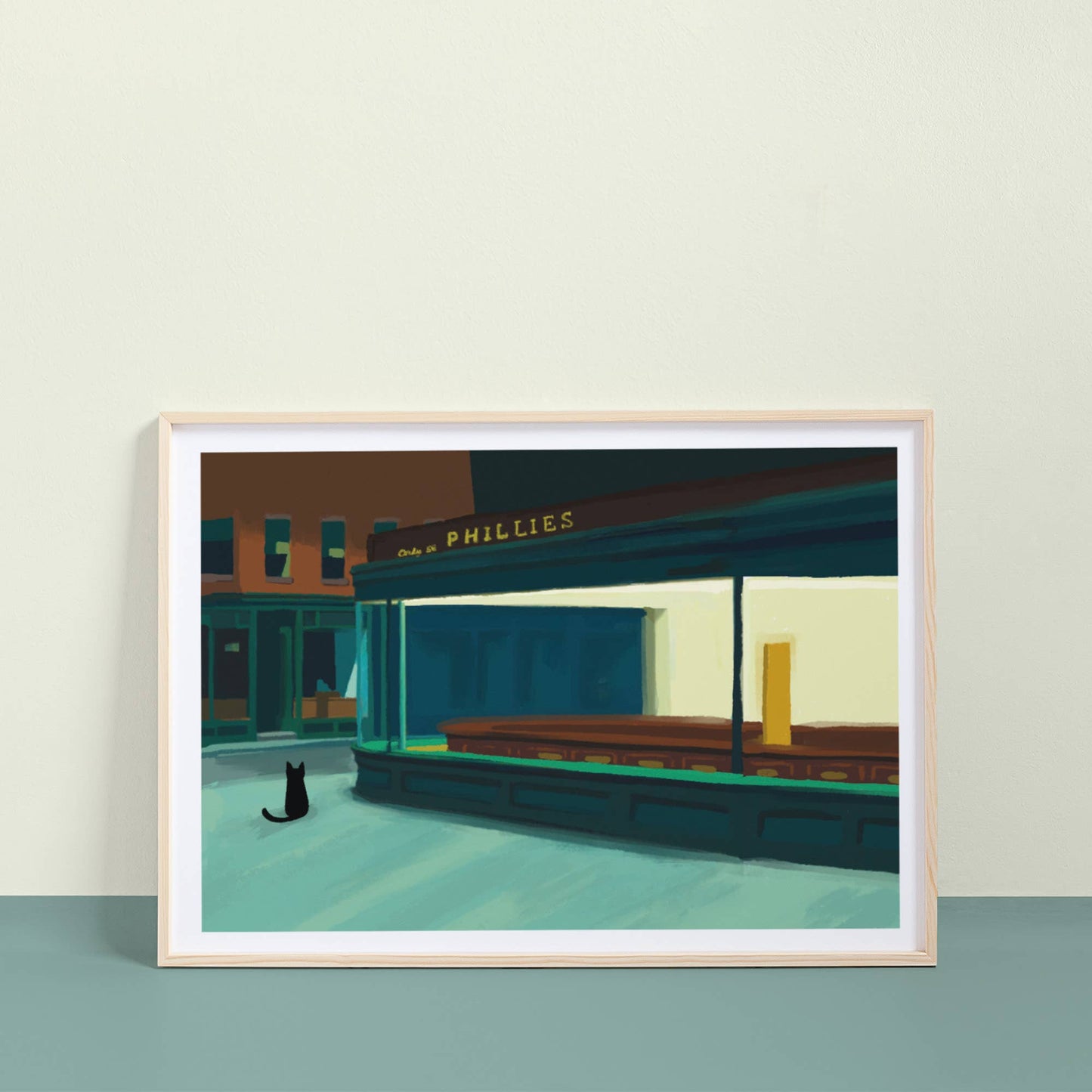 Niaski | A4 Print | Hoppurr Night