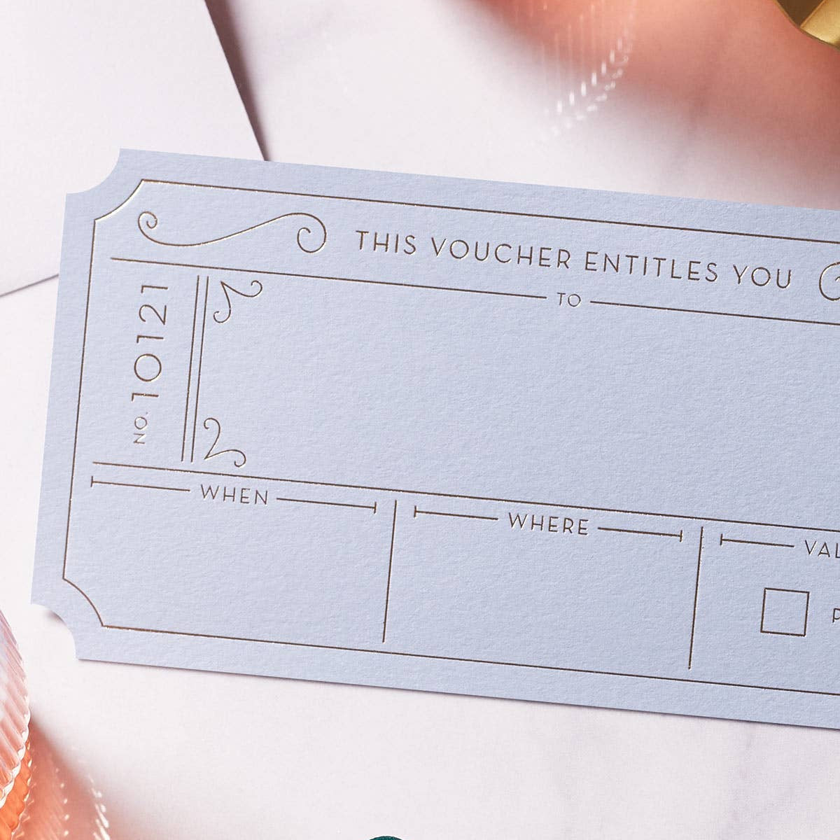 Another Loop | Blank Gift Voucher 3 Pack | Blue
