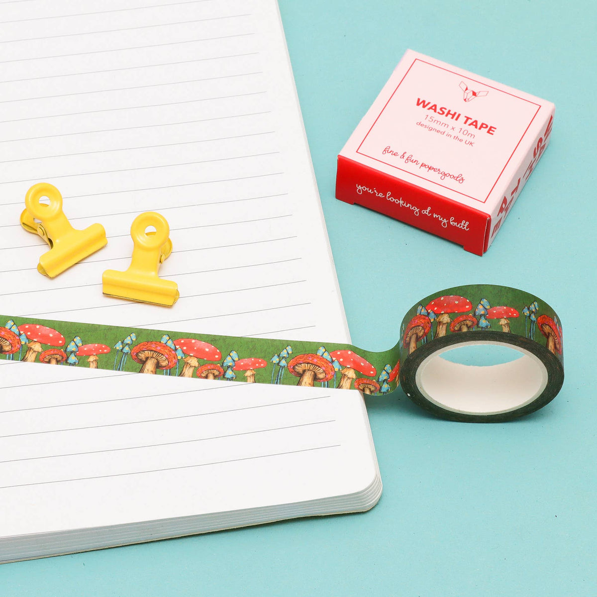 Fawn & Thistle | Washi Tape | Funghi