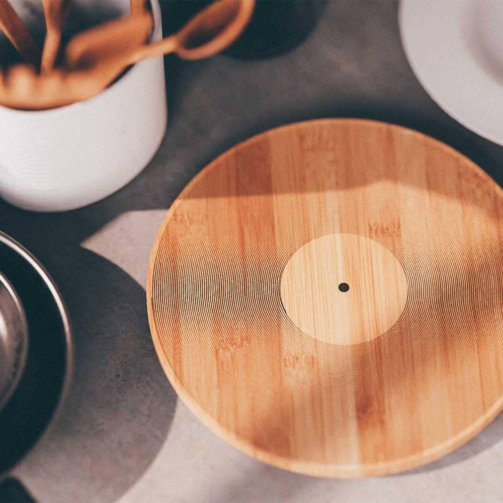 Pikkii | 12" Record Bamboo Chopping Board