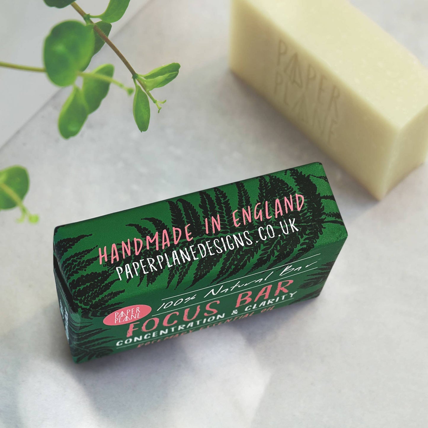 Paper Plane | Focus Rosemary Soap Bar