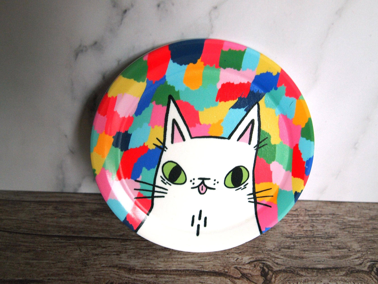 I Like Cats | Colourful Cat Jewellery Trinket Dish