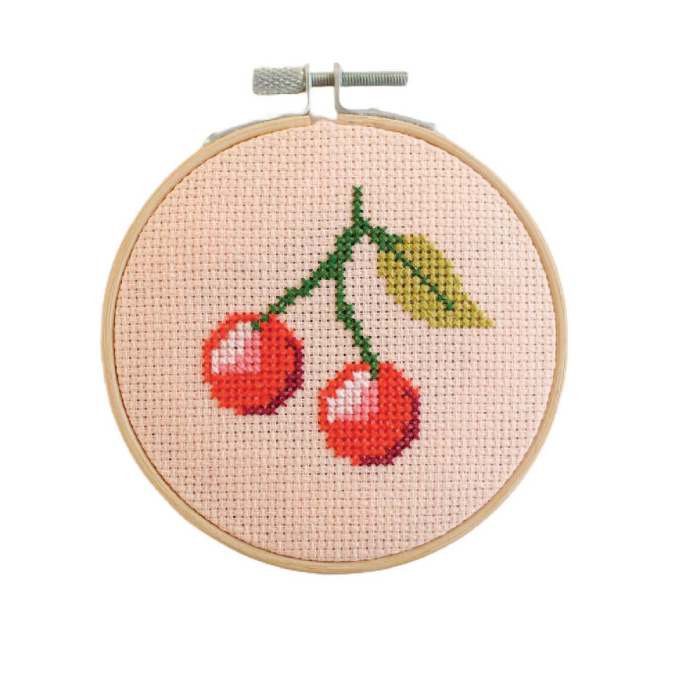 Cotton Clara | Cherry | Cross Stitch Kit