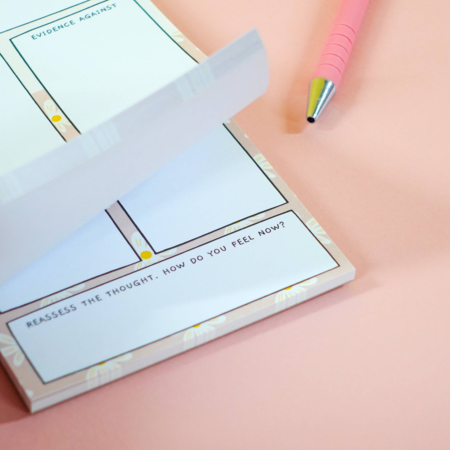 Sunshine Lane | Challenge Negative Thoughts Notepad