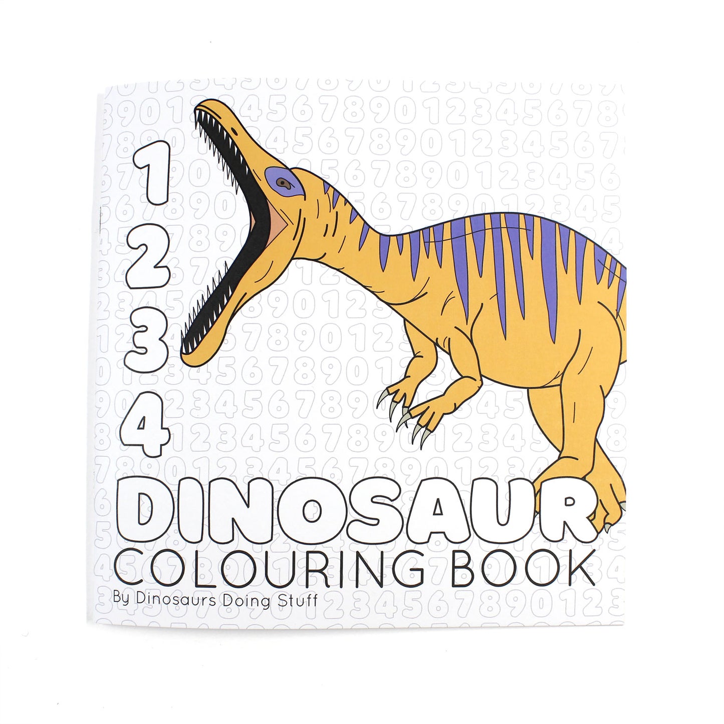 Dinosaurs Doing Stuff | Colouring Book | 1234