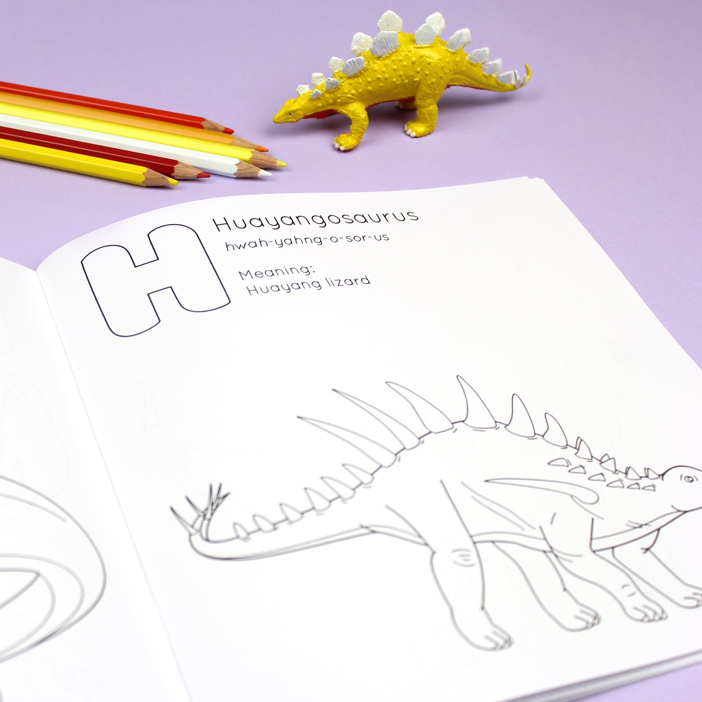 Dinosaurs Doing Stuff | Colouring Book | ABC