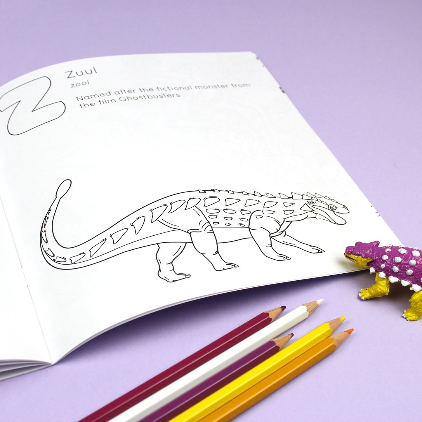 Dinosaurs Doing Stuff | Colouring Book | ABC