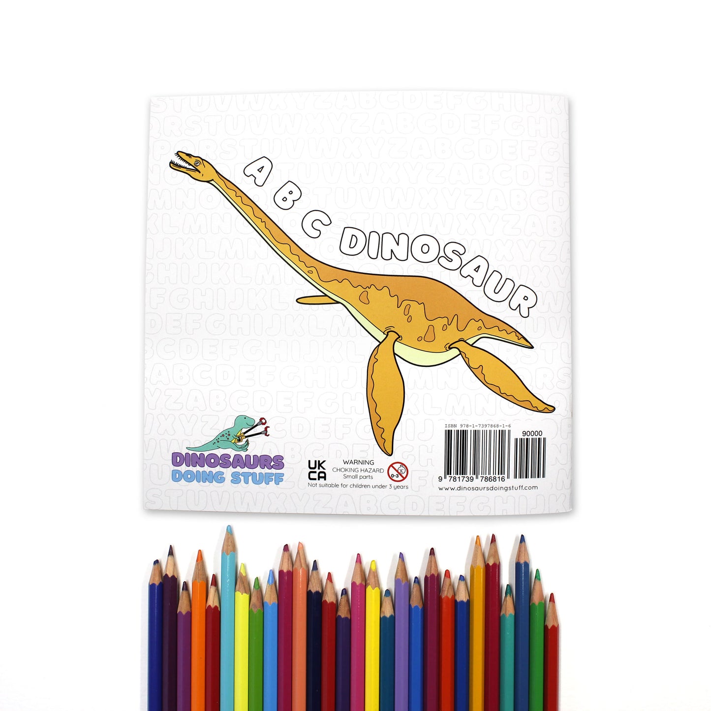 Dinosaurs Doing Stuff | Colouring Book | ABC